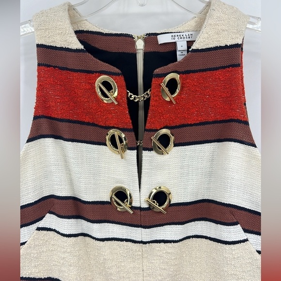 Derek Lam 10 Crosby Sleeveless Shift Dress SZ 0 - Picture 4 of 14